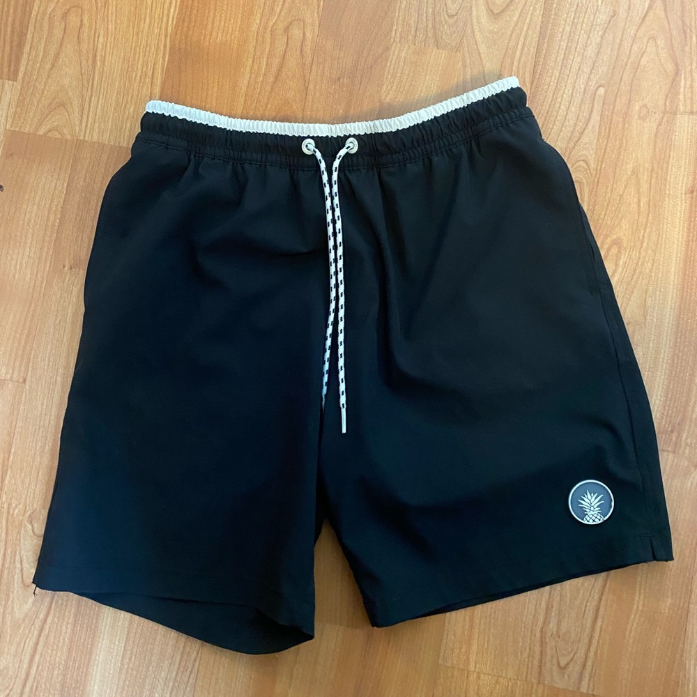 Chubbies Men’s Swim Shorts Size Small 7” Inseam Black